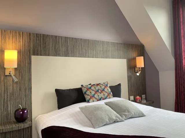 غرفة مفردة بسرير كوين، Hostellerie La Croix Blanche 5/10