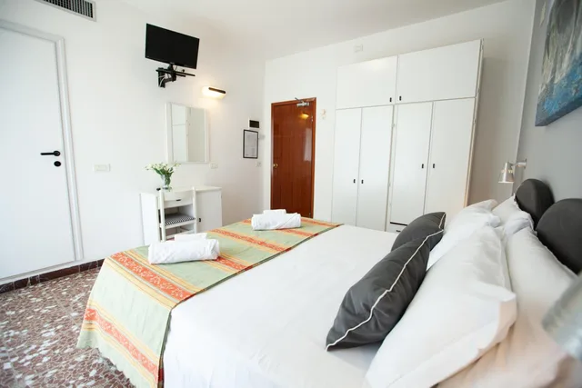 غرفة اقتصادية بسرير مزدوج أو سريرين منفصلين بشرفة، Hotel Maestri 2/5