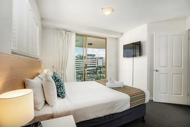 شقة بسريرين كوين وسريرين منفصلين بشرفة بـ3 غرف نوم، LANDMARK RESORT 6/10