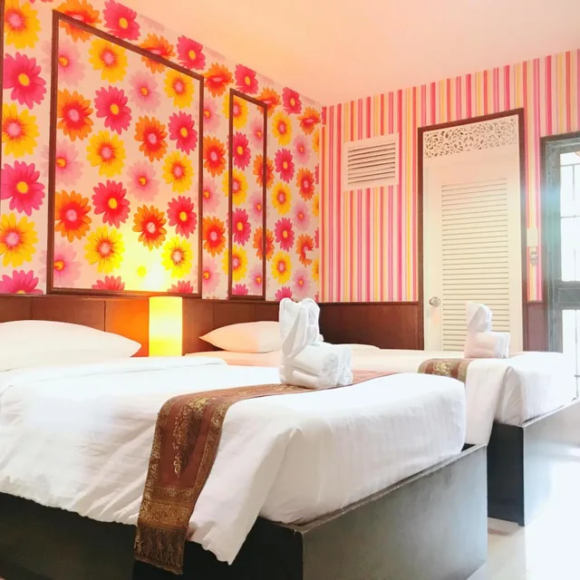 غرفة بسريرين منفصلين، Orchid Resort 2/2
