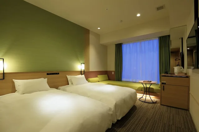 غرفة مفردة بسريرين منفصلين، Candeo Hotels Nara Kashihara 2/4