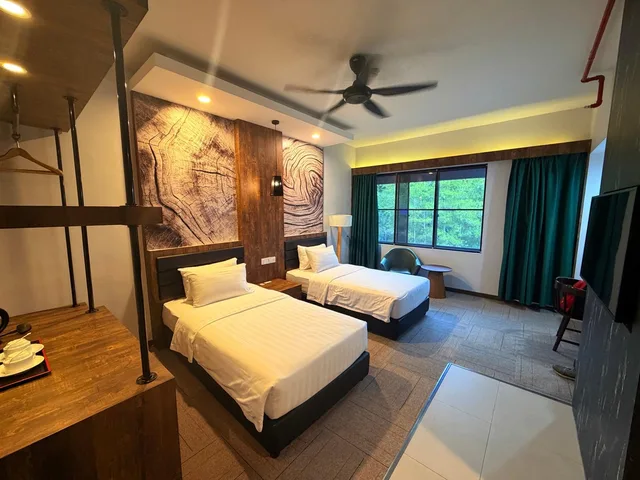 غرفة سوبيريور بسريرين منفصلين، Perkasa Hotel Mt Kinabalu 2/2