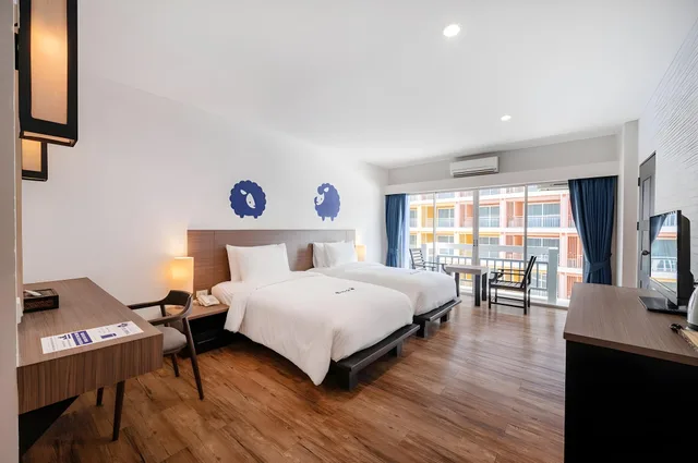 غرفة سوبيريور بسرير مزدوج أو سريرين منفصلين، Kokotel Pattaya South Beach (ex Neta Resort Pattaya) 1/1