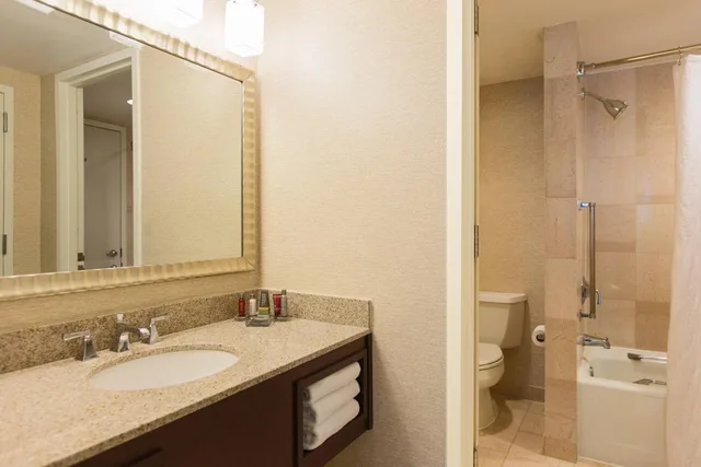 جناح بسرير كينج مع أريكة، Washington Dulles Marriott Suites 5/10