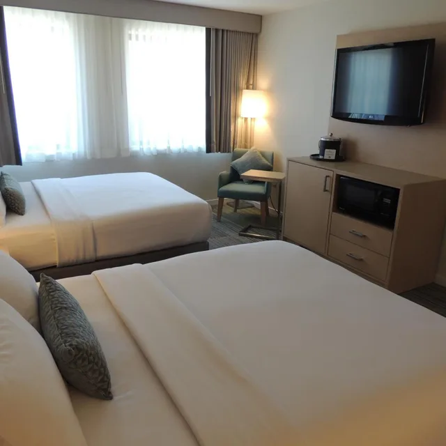 غرفة ديلوكس بسريرين كوين، The Inn at Longwood Medical 7/9