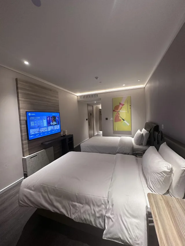 غرفة عائلية بسرير كوين وسرير فردي، Hanting Hotel Hai an Renmin West Road 1/1