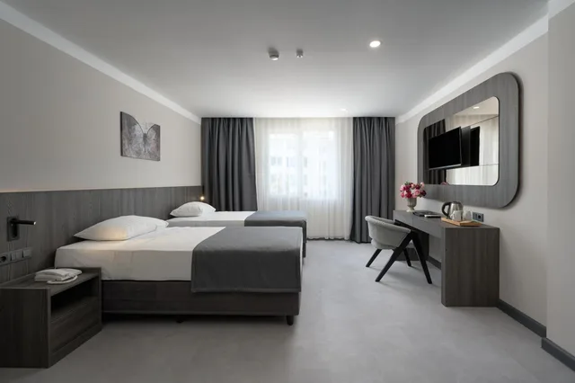 غرفة ديلوكس بسرير مزدوج أو سريرين منفصلين، Krizantem Hotel 4/10