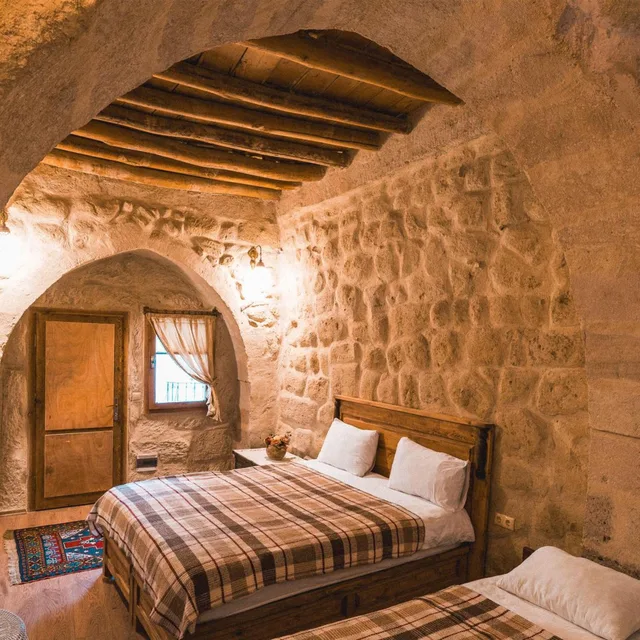 غرفة ثلاثية بشرفة، Atillas Cave Hotel 6/10