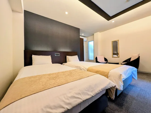 غرفة ديلوكس بسريرين منفصلين، Kanazawa Ekimae Hotel 2/7
