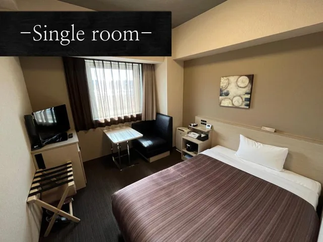 غرفة مفردة، ROUTE INN GRAND ASAHIKAWA EKIMAE 2/7