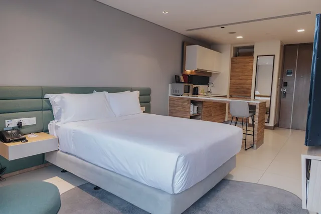 استوديو تنفيذي بسرير مزدوج، Novotel Living Singapore Orchard 3/10
