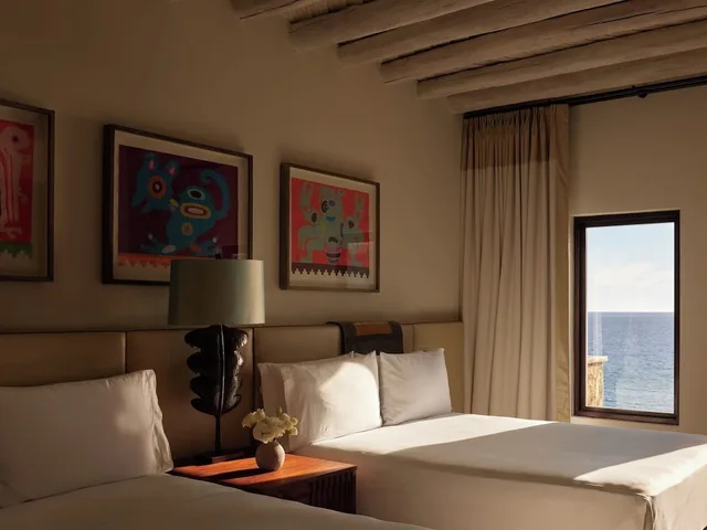 غرفة بسريرين كوين بإطلالة، Waldorf Astoria Los Cabos Pedregal 3/3