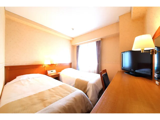 غرفة بسريرين منفصلين للمدخنين، Hotel Seawave Beppu 2/2