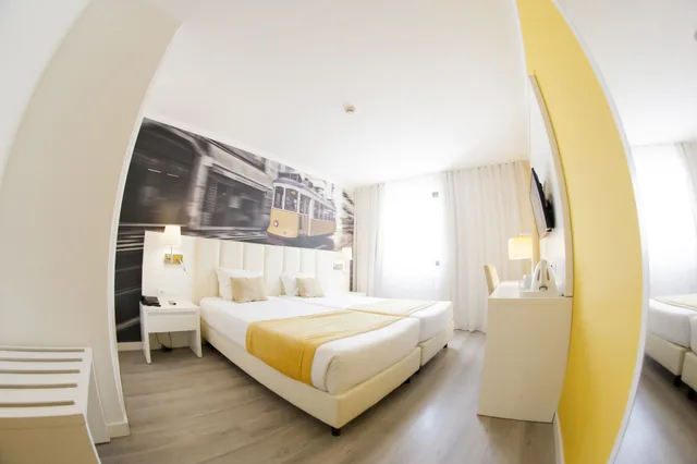 غرفة بسريرين منفصلين، The Hotel Masa Almirante Lisbon Stylish 7/10