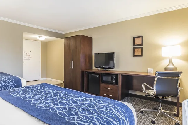 غرفة ديلوكس بسريرين كوين لذوي الإعاقة، Comfort Inn Sunnyvale - Silicon Valley 3/4