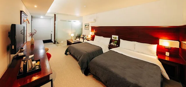 غرفة ديلوكس بسريرين مزدوجين، Hotel Airstay 2/4