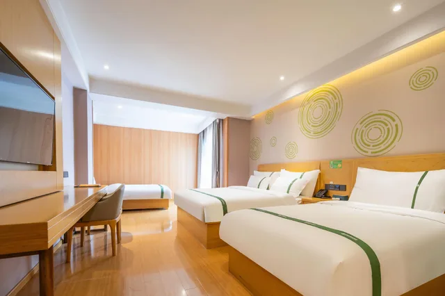 غرفة بزنس ثلاثية، GreenTree Inn Anqing Tongcheng Tongan Road South Bus Station 1/2