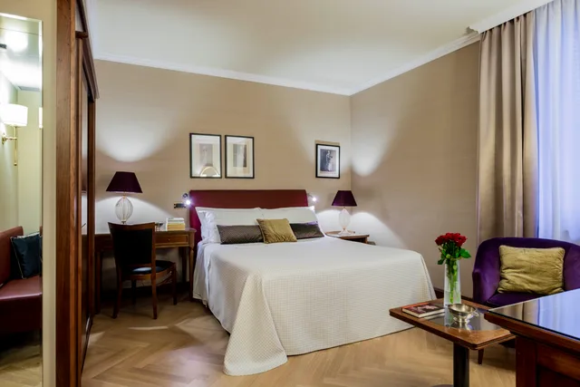 غرفة سوبيريور بسرير كينج، Hotel Accademia Verona 3/9