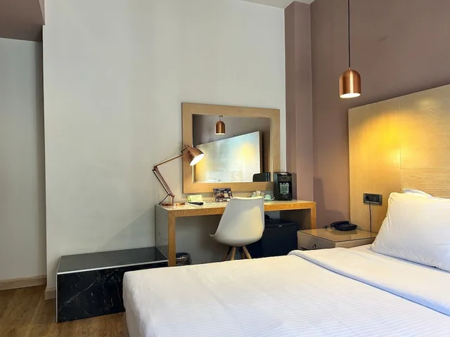 غرفة ديلوكس بسرير مزدوج، Areos Hotel 9/10