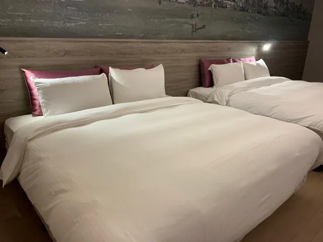 Family Suite, 2 Double Beds, No Window، Yuhao Hotel Hsinchu 1/2