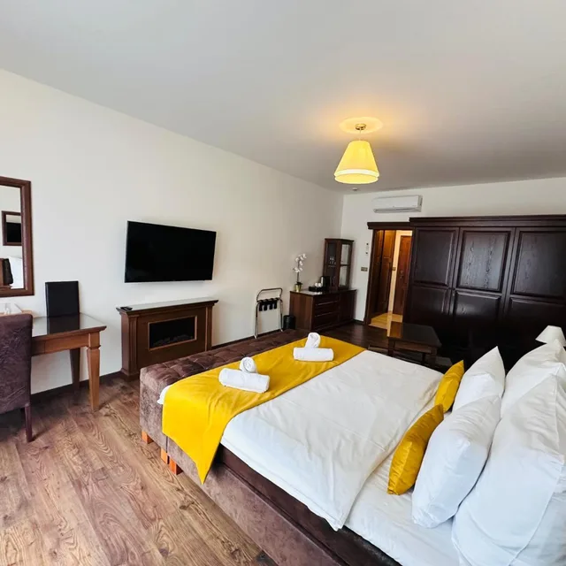 غرفة بسرير كينج بشرفة، Parkhotel Brno 3/6