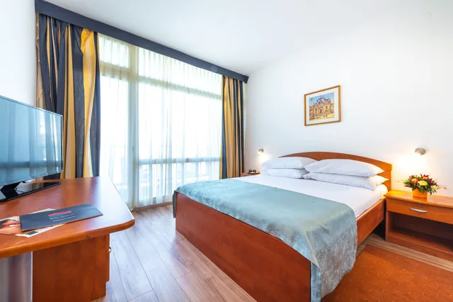 غرفة قياسية بسريرين منفصلين بإطلالة على البحر بشرفة، Hotel Vis 4/8