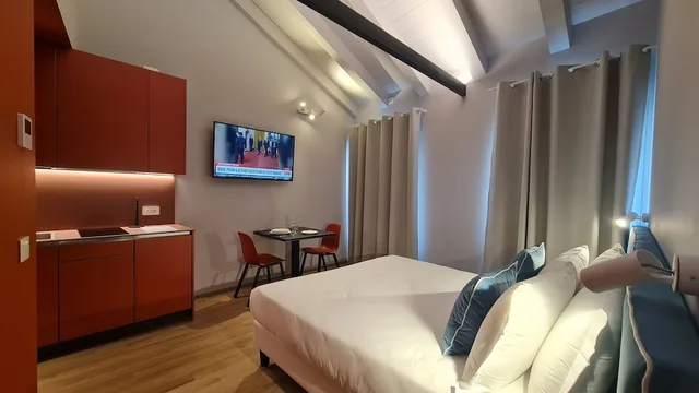 شقة استوديو بسريرين كوين في الملحق، Venice Michelangelo Hotel 5/10