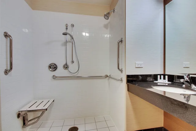 استوديو بسرير كينج مع أريكة لذوي الإعاقة، Fairfield Inn Suites By Marriott Ottawa Starved Rock Area 3/6