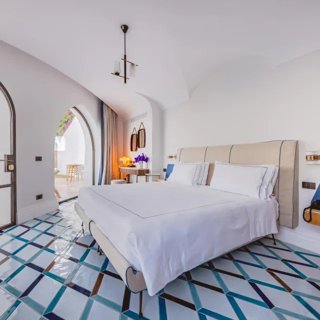 جناح بسرير كينج بإطلالة على البحر، Borgo Santandrea 3/9