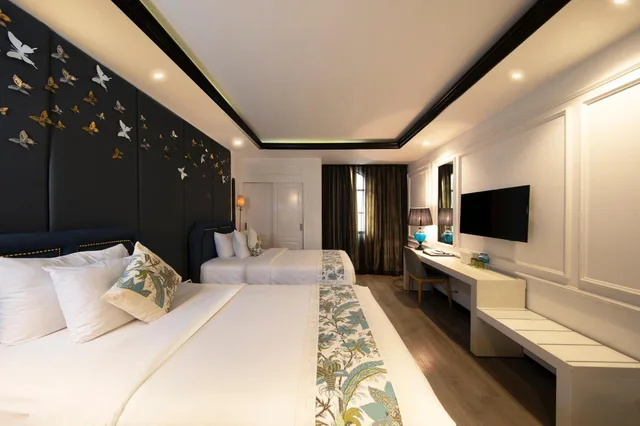 جناح بريميير بمطبخ صغير، A&EM Saigon Hotel 9/10