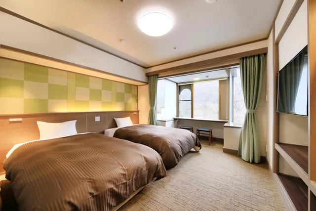 Standard, Twin Beds, Matsunoi 2/5