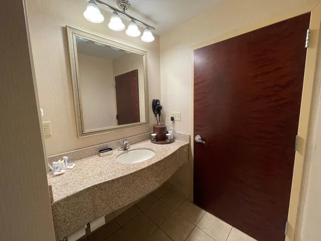 جناح بسرير كوين مع أريكة لذوي الإعاقة، Comfort Suites East Brunswick - South River 6/7