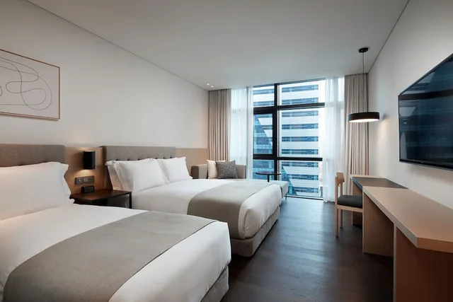 غرفة عائلية بسرير مزدوج وسرير فردي، Shilla Stay Seobusan 1/6