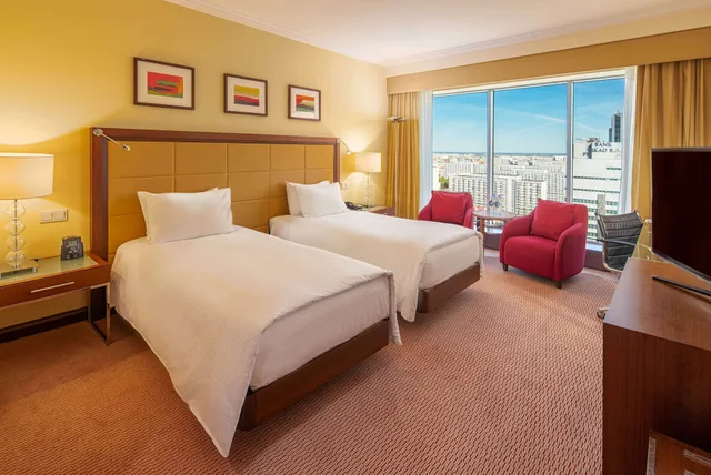 غرفة أساسية بسريرين منفصلين، Hilton Warsaw City 3/9