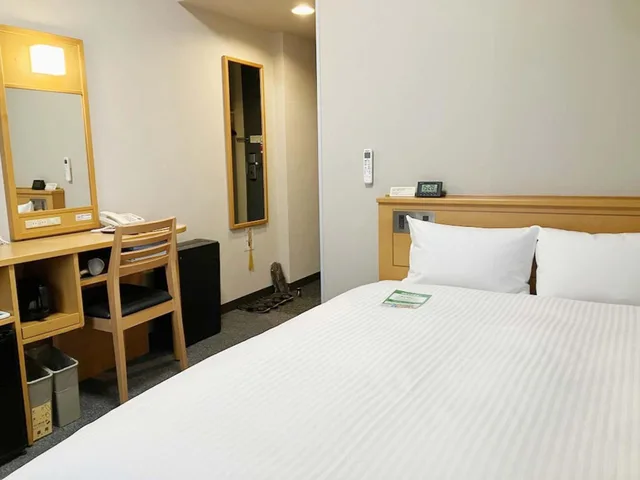 غرفة بسرير نصف مزدوج للمدخنين، Hotel Route-Inn Kitakami Ekimae 4/6