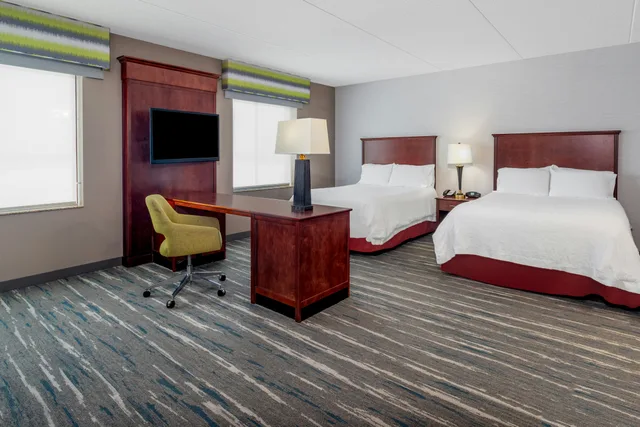 استوديو بسريرين كوين مع أريكة، Hampton Inn Suites Minneapolis St Paul Arpt-Mall of America 1/5