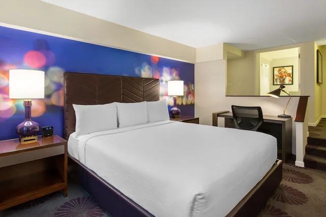 جناح جونيور بسرير كينج بإطلالة على المدينة مع أريكة، The Chicago Hotel Collection Magnificent Mile Hotel and Suites 2/3