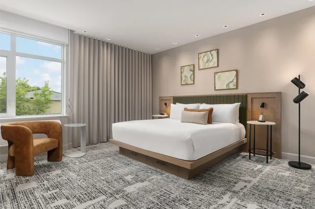 غرفة قياسية بسرير كينج لذوي الإعاقة، Hotel Railwayparc Montreal, Tapestry Collection by Hilton 3/6