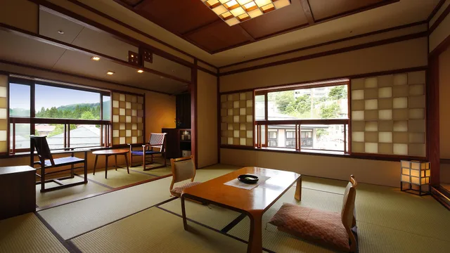 غرفة يابانية بأرضية تاتامي، Omiya Ryokan 1/1