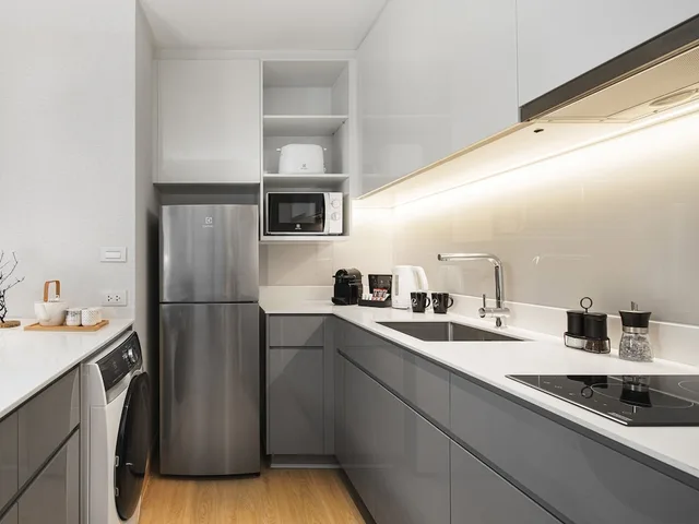 شقة سوبيريور بسرير كينج بغرفة نوم واحدة، Oakwood Suites Bangkok 8/8