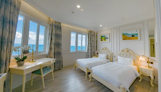 جناح عائلي بإطلالة على البحر بغرفتي نوم، Lan Rung Phuoc Hai Resort And Spa 4/5