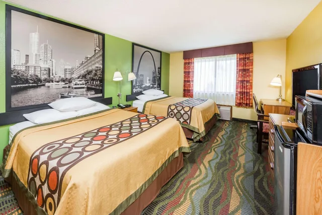 غرفة بسريرين كوين، Super 8 By Wyndham Jacksonville 1/7