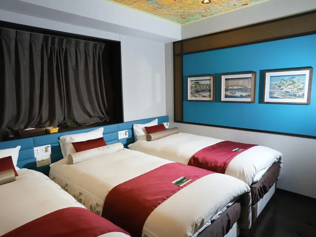 Casual, 4 Beds, Loft Bed، Hotel K6 Osaka Namba 2/10