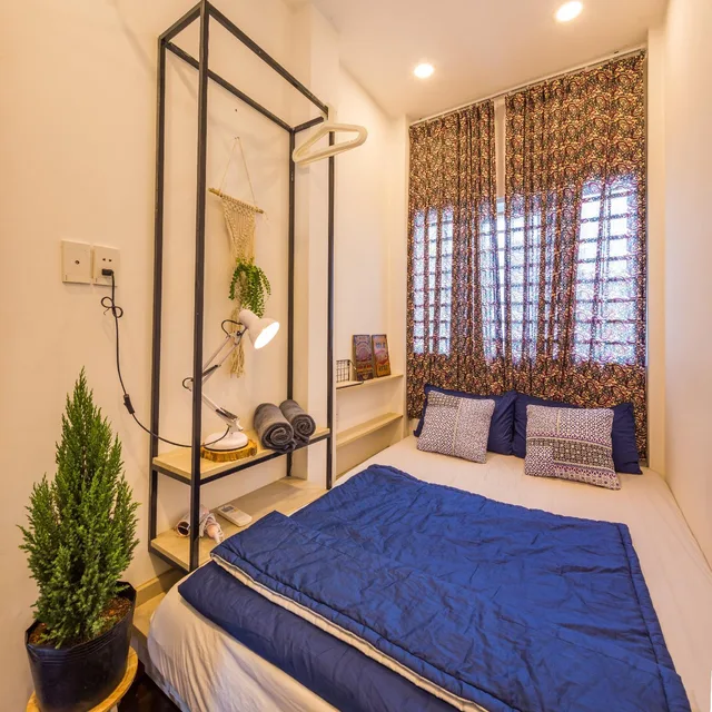 غرفة قياسية بسرير كوين، Saigon Cactus Homestay 1/2