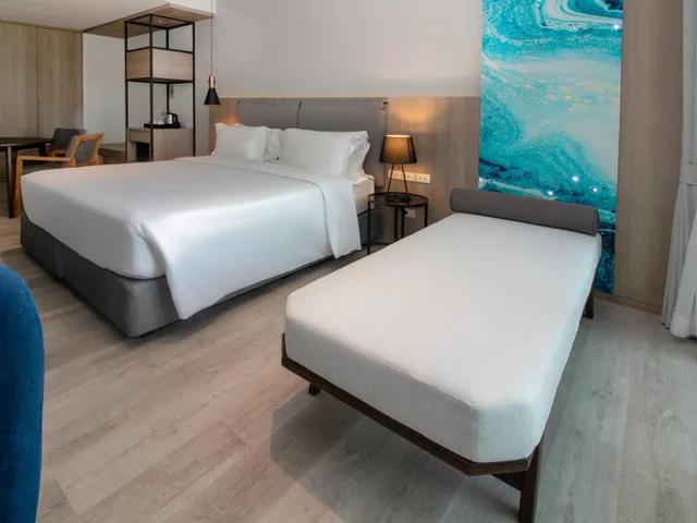 غرفة بريميير بسرير كينج بإطلالة على البحر، Fortune Saeng Chan Beach Rayong 6/10