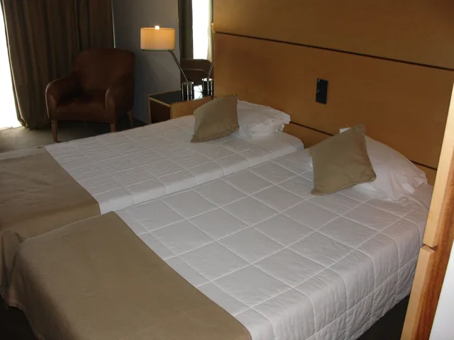 غرفة بسرير مزدوج أو سريرين منفصلين، Vip Executive Azores Hotel 10/10