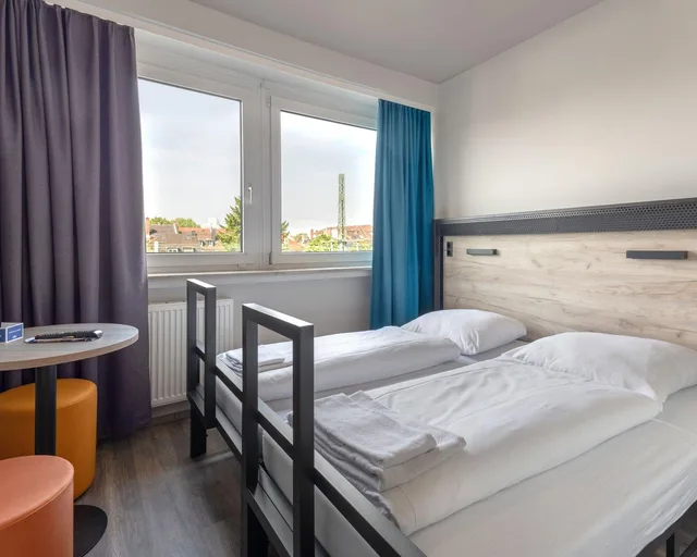 سكن مشترك مختلط بسرير مزدوج، a&o Frankfurt Galluswarte 1/1