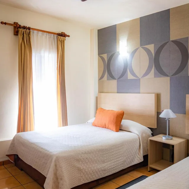 غرفة بسريرين منفصلين، Hotel Estefania 4/10
