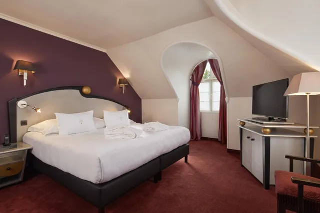 غرفة مريحة بسرير مزدوج، Le Grand Hotel le Touquet 1/2