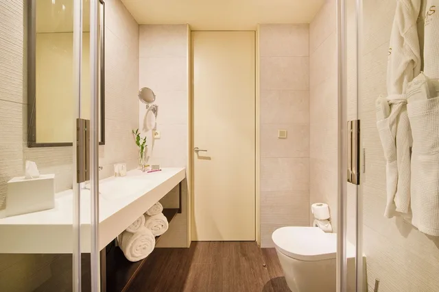 غرفة بريميوم بسرير كينج بإطلالة على المدينة، Hotel Moon and Sun Porto 6/8